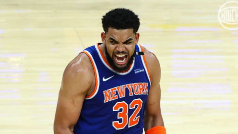 KATが“野獣モード”全開！Knicksが投稿した挑発的な1枚にファン熱狂「勝利あるのみ」