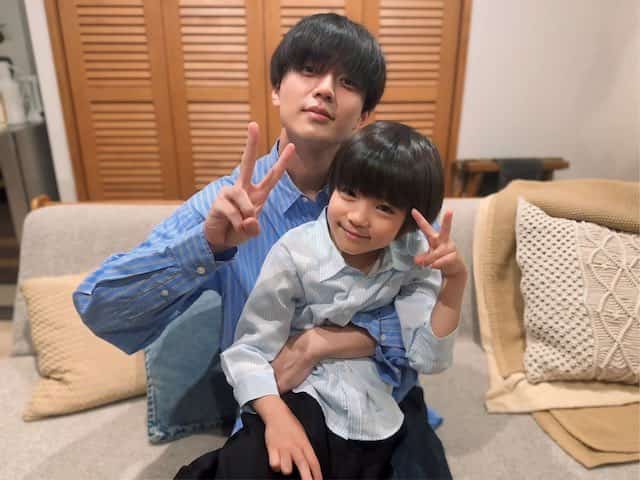 いいね1.3万超え 永瀬廉がイケメンすぎる幼少期と対面し「かわいい」の声続々