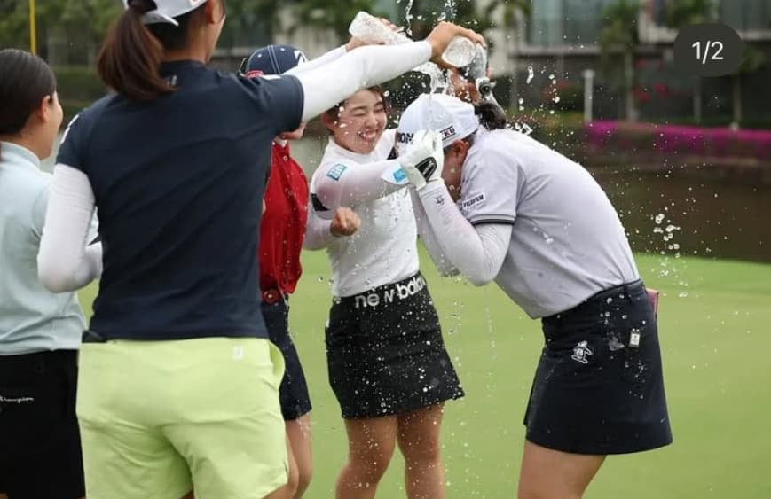 女子ゴルフ・竹田麗央　米ツアー2勝目！！「シャンパンシャワーが嬉しかったです！」