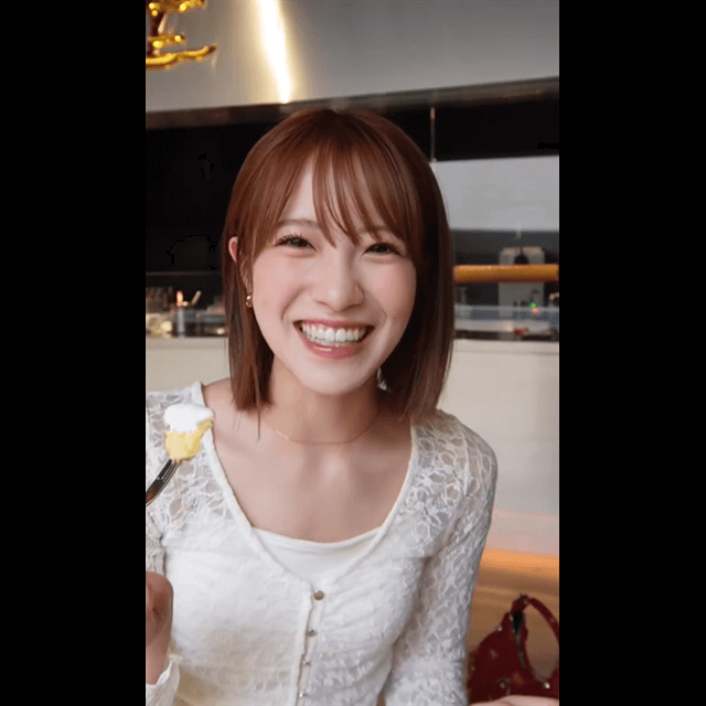 開始1秒で惚れる！？小嶋花梨の滋賀の思い出リール、ハートポーズまで見逃し厳禁