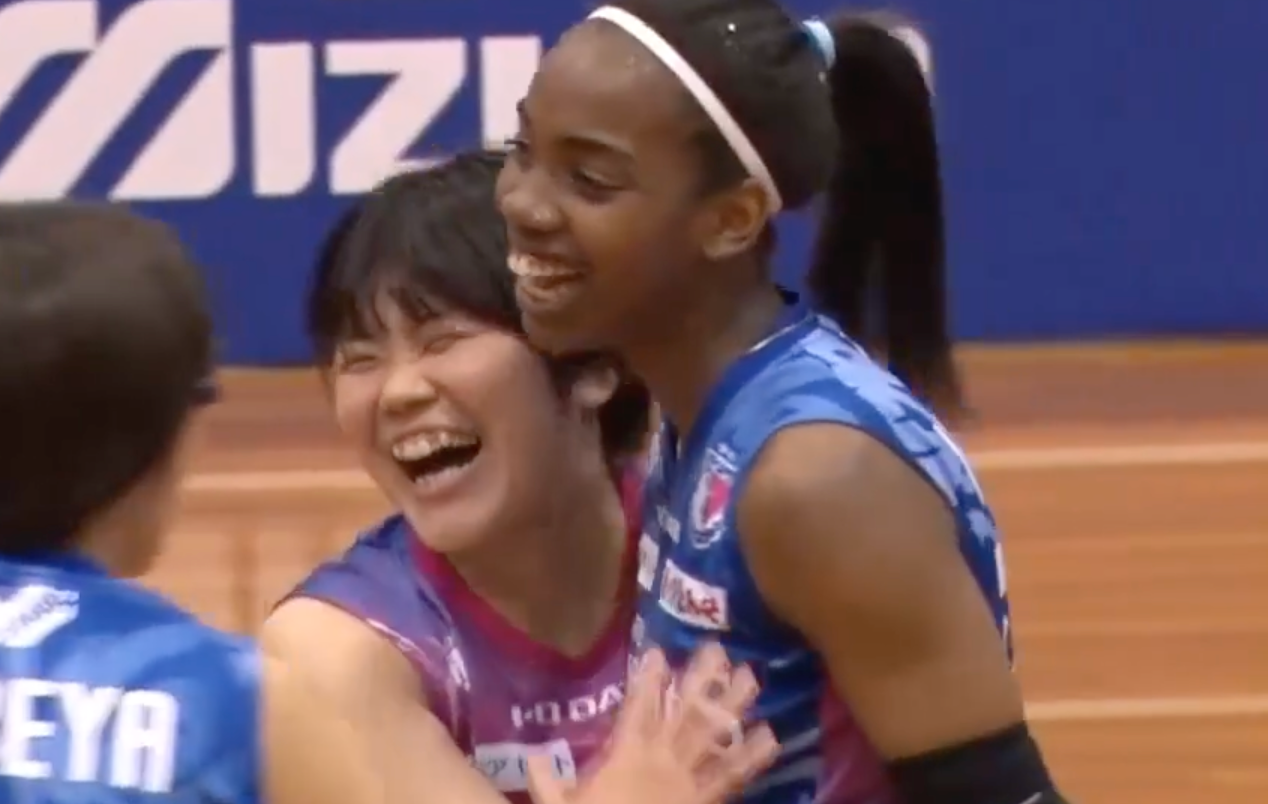 Ｖリーグ女子　PFUブルーキャッツ vs. 埼玉上尾メディックス 2021/10/31【ハイライト】