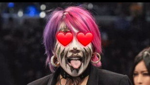 WWEアスカ、奇抜メイクで魅了！ファンから“カムバック”熱望の声続々