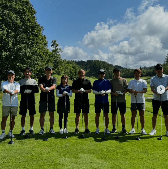 田中隼磨、アスリート仲間とのゴルフを満喫！「いつの間にか真剣勝負に」