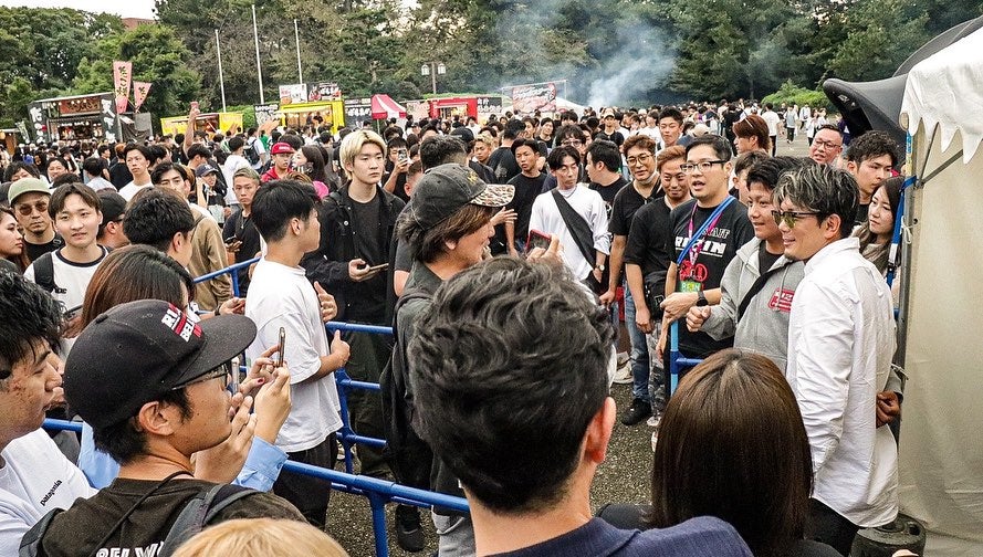 皇治がRIZIN名古屋でファン交流❗️スターの登場で会場は長蛇の列に👀