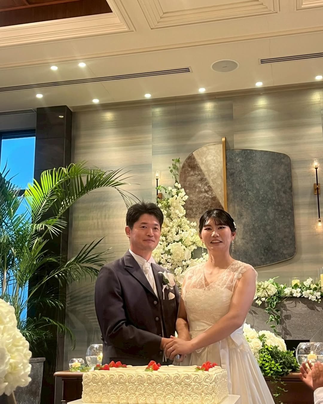 セーリング・吉岡美帆が結婚式を終える「これからも夫婦共々よろしくお願いします」