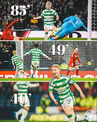 セルティック・日本代表FW前田大然がハットトリック！