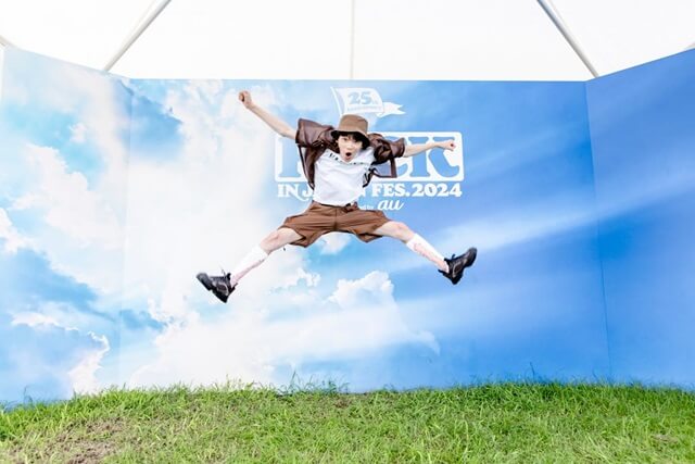 imase、絶大な盛況っぷりに「去年の初フェスから成長見せれたかな〜？」