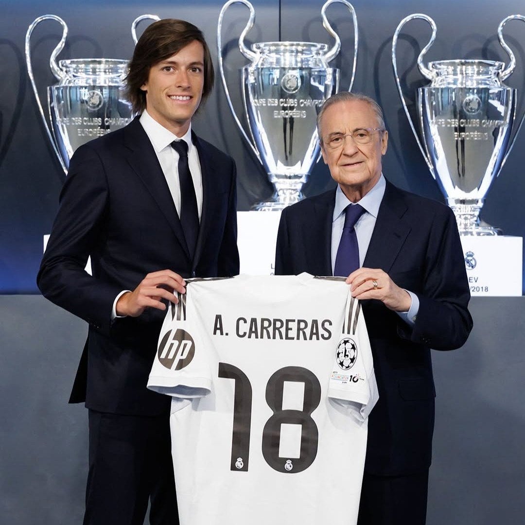 レアルにアルバロ・カレーラスが完全移籍！22歳のイケメン左サイドバックに期待が高まる！