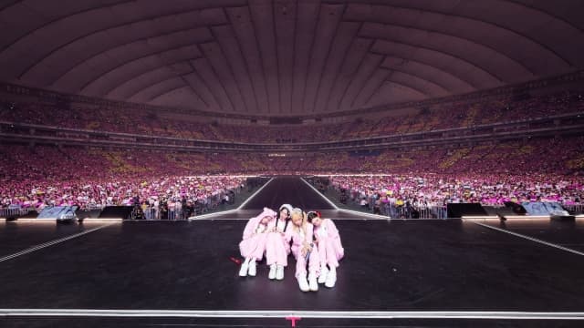 人気ガールズグループaespa「ありがとうございました」東京ドーム公演成功に感謝！