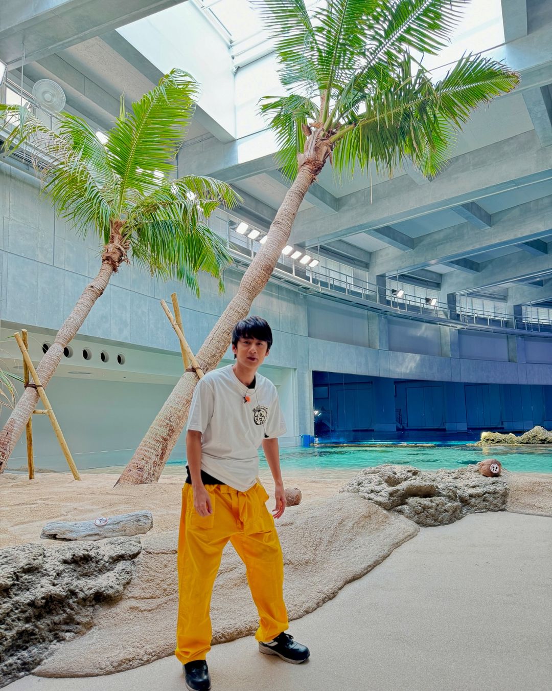 「アクスタに見えてしまうのは私だけ？笑」中丸雄一の水族館での写真が話題に