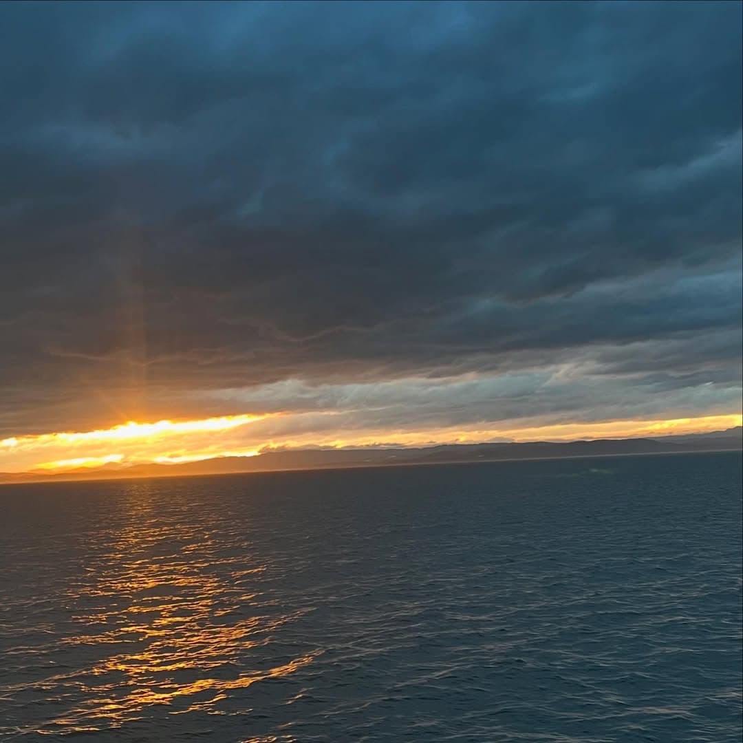 ジミー大西、綺麗な夕焼けショットを披露！