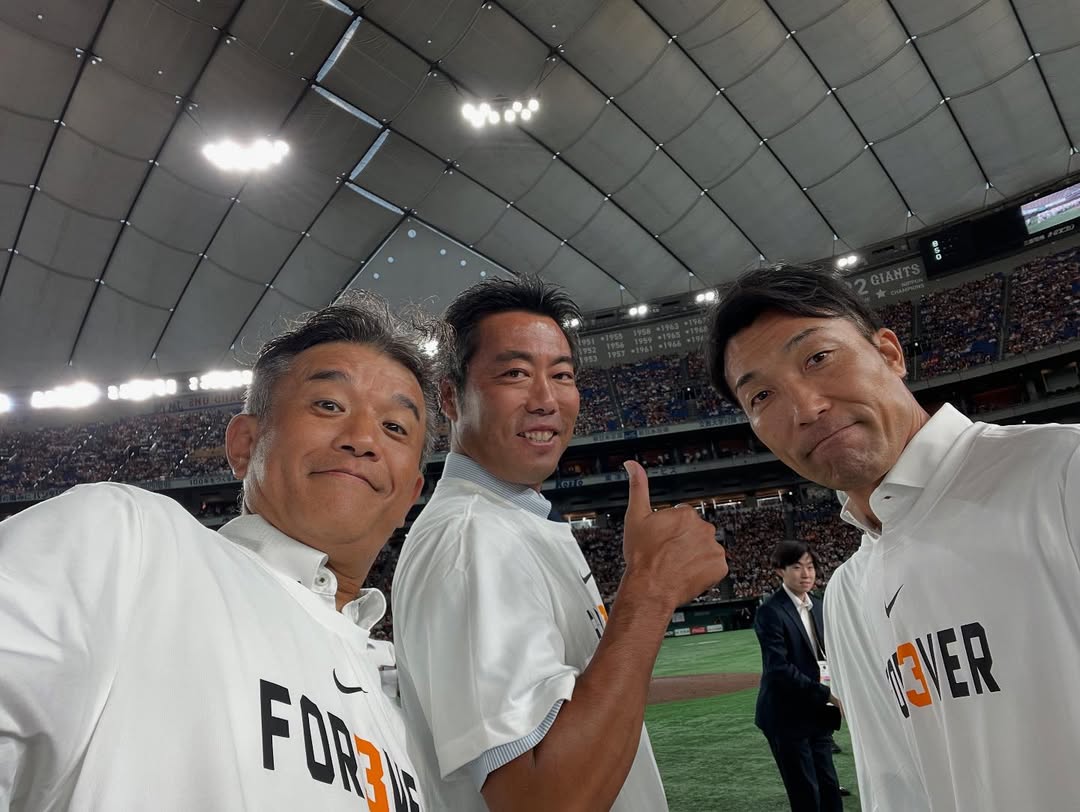 元プロ野球選手・前田幸長、あの懐かしのレジェンド4名とのショット集にファン「ナイスショット！！」