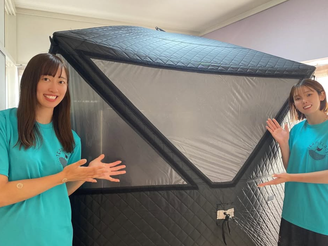 清和真奈美、コラボイベントで最新技術を体験「次の試合が楽しみ」