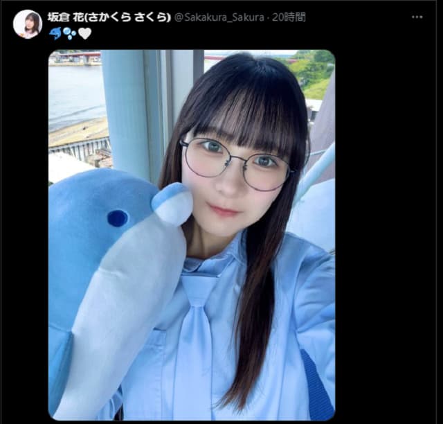 「可愛すぎるラッキーガール」激カワ声優がくじ引きで当てたぬいぐるみとの2Sを投稿