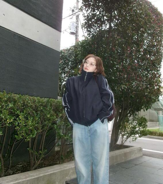 圧倒的オシャレ感！村重杏奈のビッグシルエットスタイル