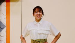 「勝負服はハイウエスト」迫田さおり、テンション上がるスタジオオフショットに反響