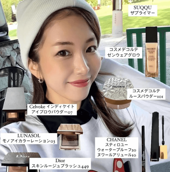 「あかん！可愛すぎる」人気ゴルフ美女子、メイクレシピを公開し大反響！