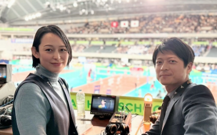 大山加奈、春の高校バレー開幕戦を解説！「選手たちの良いところをたくさん伝えたい」