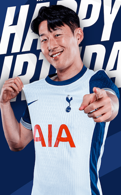 英プレミアリーグ・トッテナム、エースの韓国代表FWの誕生日を祝う