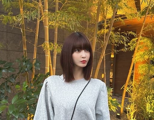 「萌え袖好きにはたまらん」岸明日香の”楽ちん”スウェットワンピ姿にファン大歓喜！