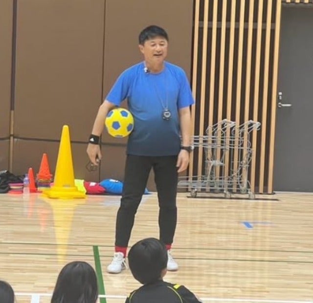 武田修宏がスポーツイベントにゲスト参加！