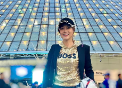 藤原紀香、大谷翔平のホームランを生観戦！姪との感動のひととき！