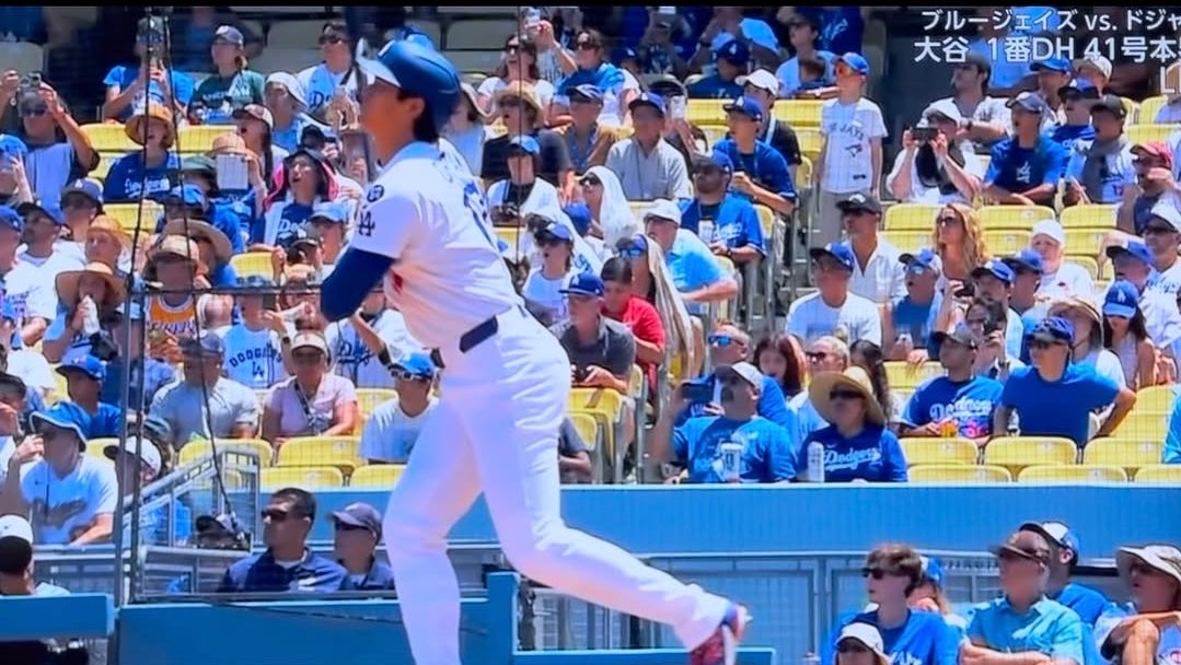 小沢仁志、大谷翔平の豪快41号先頭打者弾に歓喜