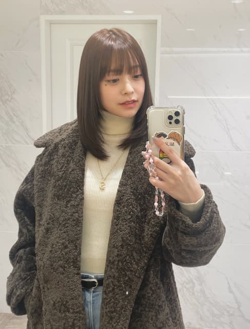 あの“ミス青山”アナウンサーが冬の装いオフショットを公開！「めっちゃ綺麗です」