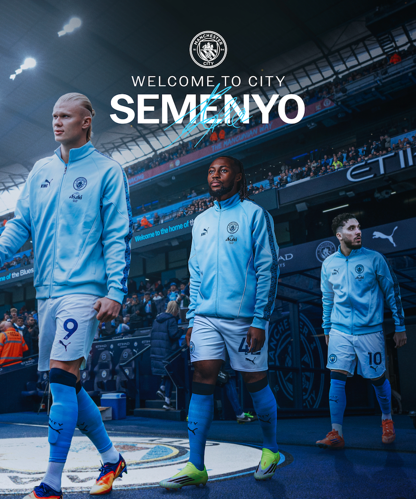 マンチェスター・シティ、アントワーヌ・セメンヨを獲得！