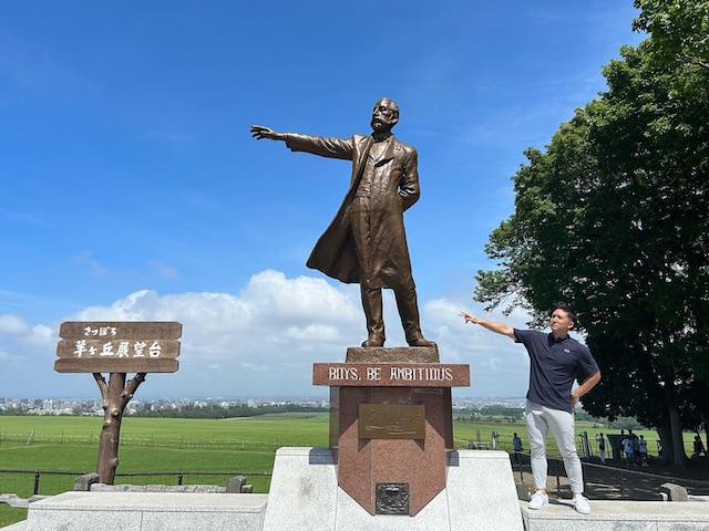 杉谷拳士 クラーク博士との2ショット写真📸をアップ❗️