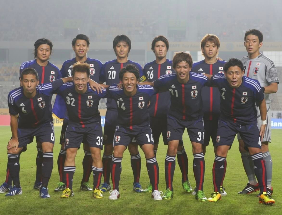 サッカー日本代表 懐かしの写真を大公開。もう10年経ったのか…
