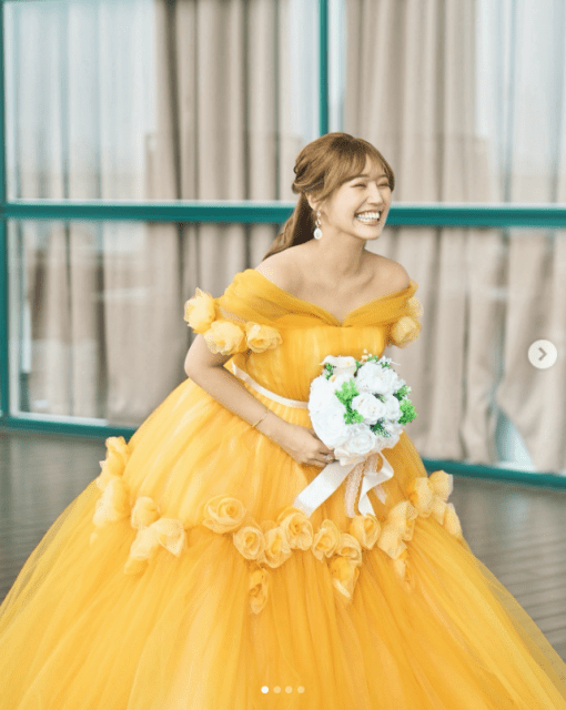 渡辺加和「幸せ全開笑顔でドレス」ショットが可愛すぎると話題！