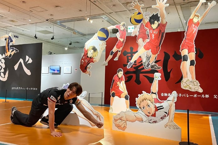 アニメに負けないプレーを！！『ハイキュー！！展』に登場したSVリーガーたち