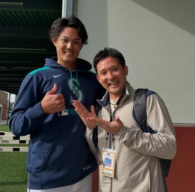 杉谷拳士がマリナーズに所属する藤浪晋太郎選手へ御挨拶！