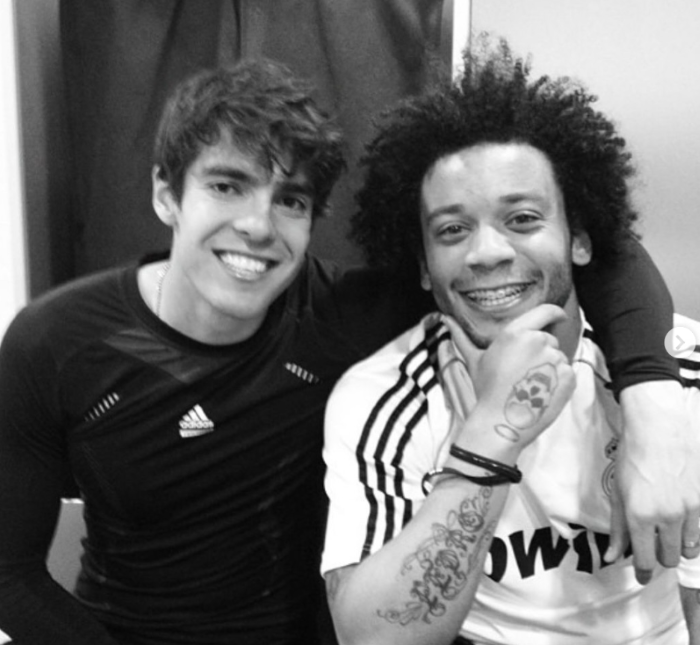 元ブラジル代表のカカ、引退する元同僚に労いのメッセージ