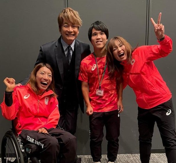 「素敵な笑顔に会えました」香取慎吾 パラスポーツイベントに出演