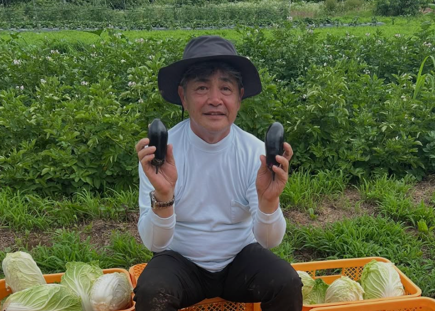 60代の元名投手・工藤公康が初旬農園シーズン到来