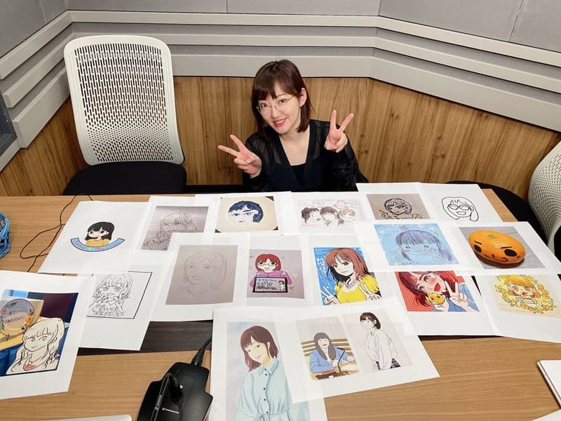 阿澄佳奈が自身の「あすみさんのラジオ大好きっ子★さん」の画像を投稿！