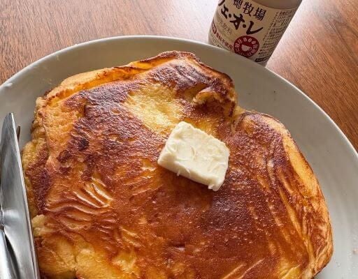 小沢仁志、ホットケーキに挑む！「今どきパンケーキ？いや、俺はホットケーキだ」