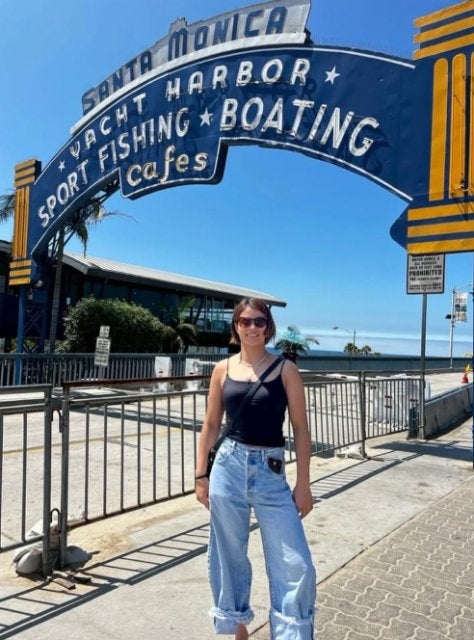 女子柔道・阿部詩、サンタモニカで旅の一コマ＆「折り返し頑張ろう」の決意投稿