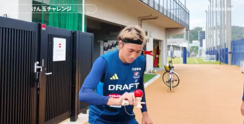 選手たちがまさかの真剣勝負！マリノス「〇〇チャレンジ」に反響！