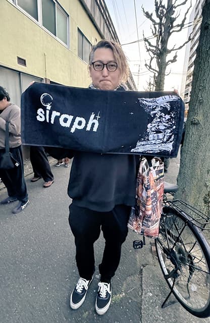 怪談師・市家嘉人「フミキモに会いに来た」siraph単独ライブに参戦！