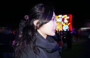 柏木ひなた、東京ドイツ村のイルミネーションと音楽に感動！