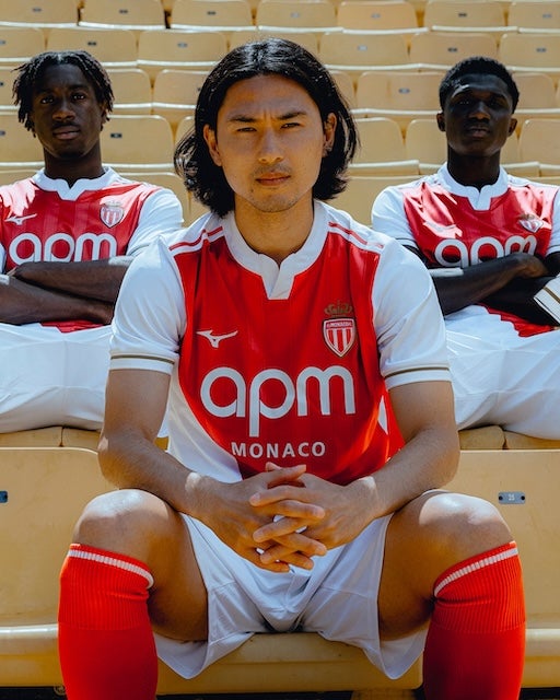 ASモナコ 南野拓実 25-26 ユニフォーム 即発送可】ASモナコ 22