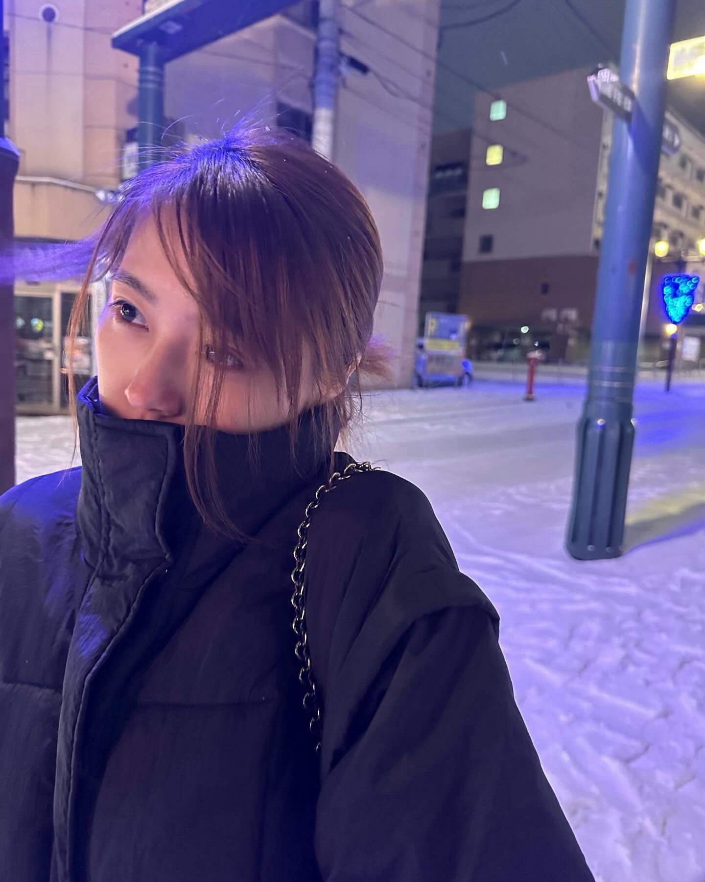 有村架純と冬の透明感のコラボレーション☃️