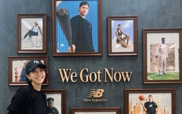 安田美沙子が友達とNewBalanceの展示会へ！