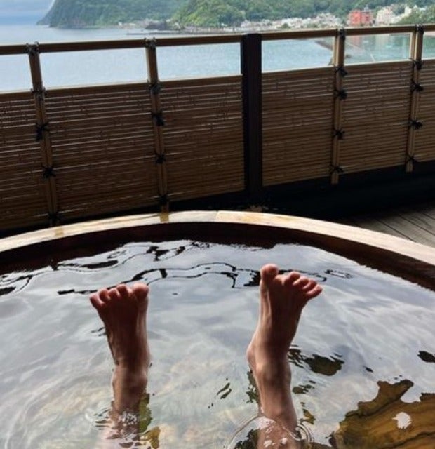 沢村一樹がドラマのロケ前に贅沢な時間を満喫！