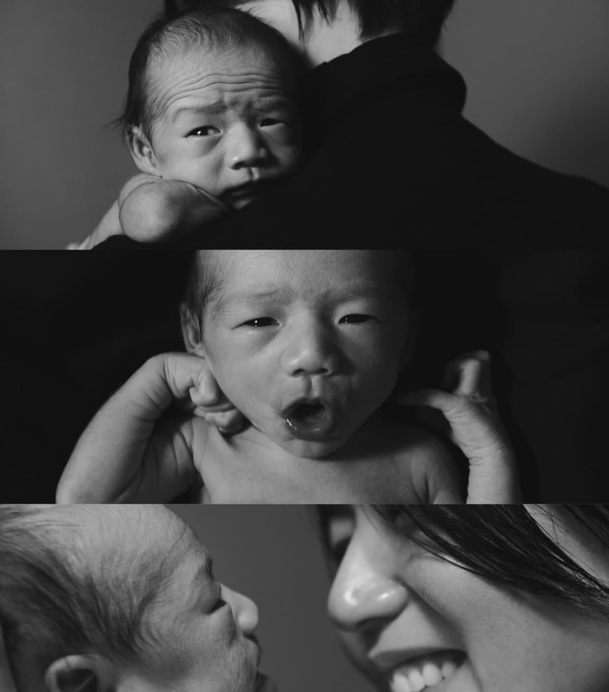 栗原恵の夫・Koukiがニューボーンフォトを公開！「かわいい♡ママとのショットがイイ」