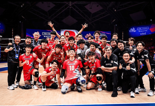 バレー男子日本代表カナダ下し準決勝へ進出へ！