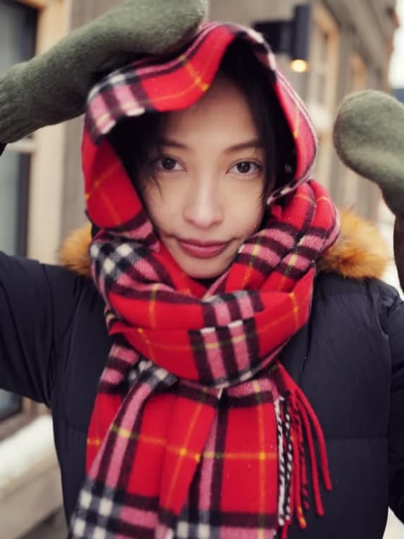 「雪ん子気分で北海道満喫！」大政絢、完全防備でもアイスが恋しくなる不思議な旅